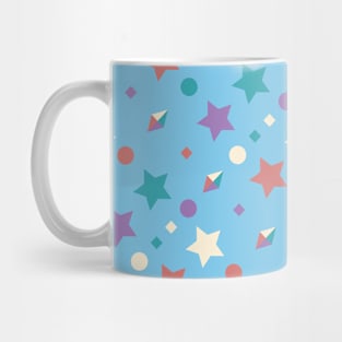 Geometric Star Pattern Mug